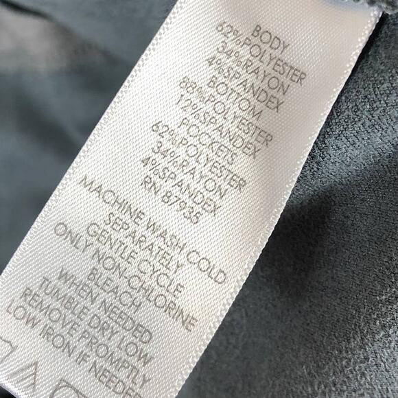 LOGO by Lori Goldstein Lounge Lagenlook Gray Draped Open Front Cozy Cardigan LG - Picture 12 of 13